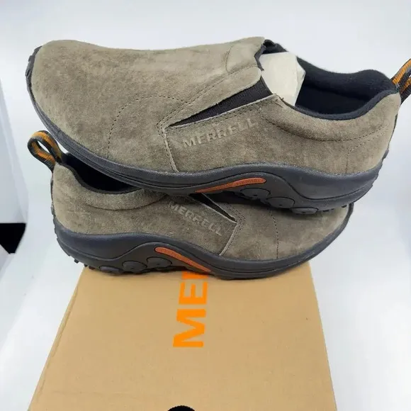 Merrell Womens Jungle Moc Comfort Shoes Gunsmoke Cannon Fumme Size 8.5 J60788