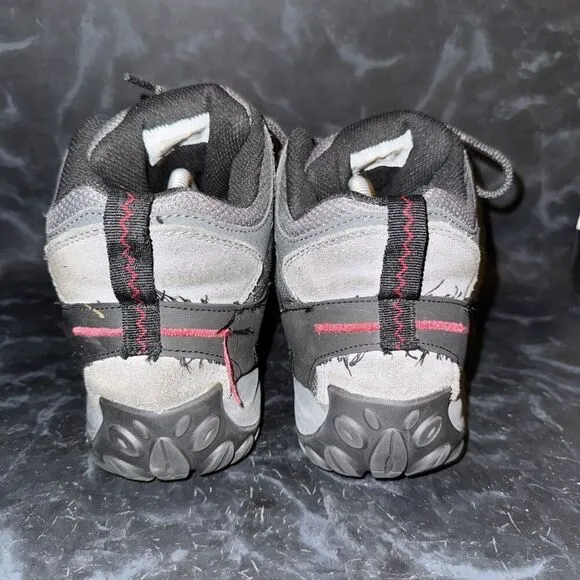 MERRELL Accentor 3 Gray Red Outdoor Athletic Hiking Shoes Boots Men’s Size 11