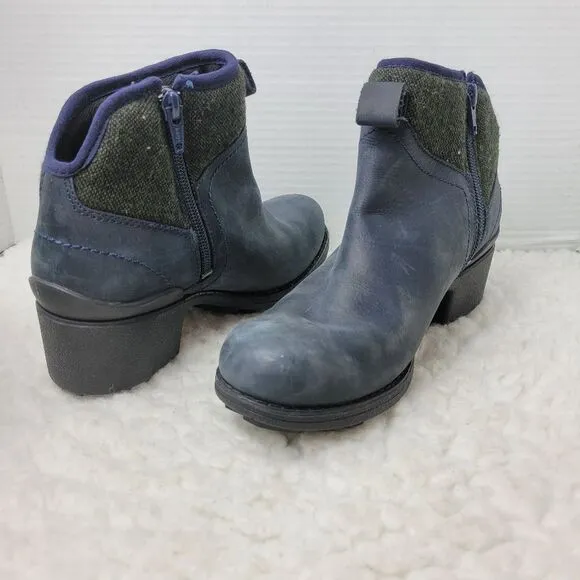 Merrell Chateau II Womens Bootie Size 6.5 Pull On Waterproof Black Boots J000886