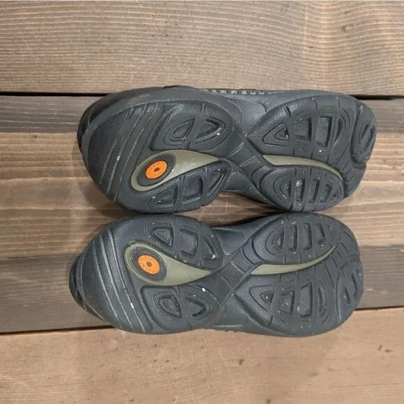 Merrell Primo Patch Black Comfort Clog Shoes sz 7