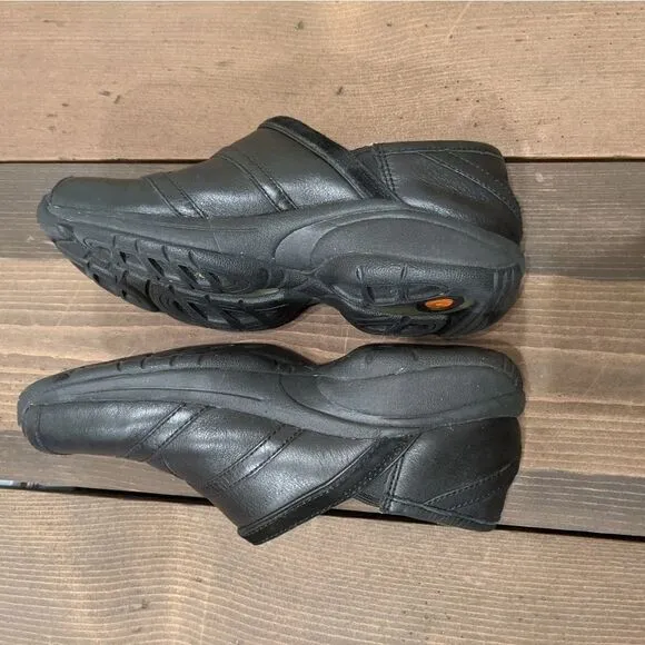 Merrell Primo Patch Black Comfort Clog Shoes sz 7