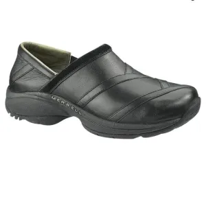 Merrell Primo Patch Black Comfort Clog Shoes sz 7