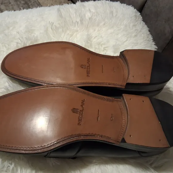 Mezlan Black Men's Shoes Size 13