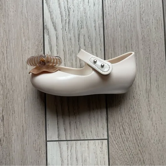 Mini Melissa Kids Shoes Bundle - Pink, Brown, and Cream
