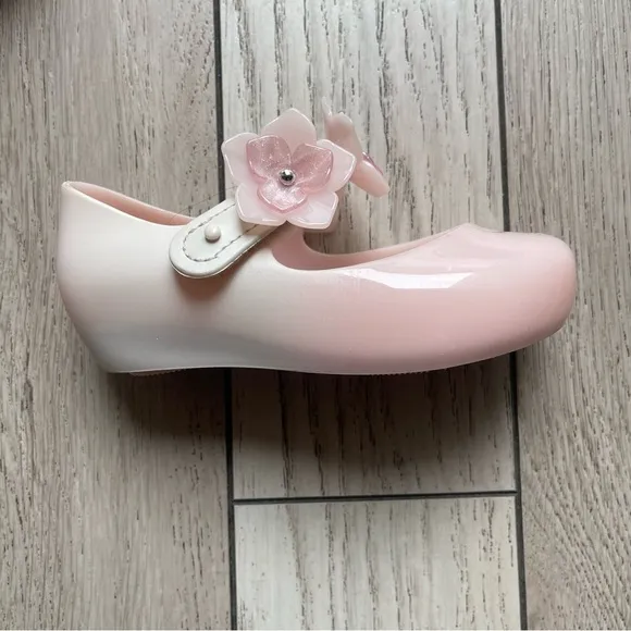 Mini Melissa Kids Shoes Bundle - Pink, Brown, and Cream
