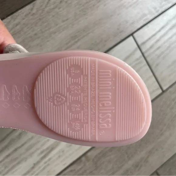 Mini Melissa Kids Shoes Bundle - Pink, Brown, and Cream