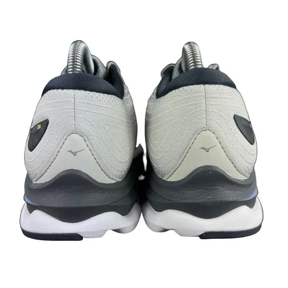 Mizuno Wave Sky 6 Ultimate Grey White Running Shoes Women's Size 9