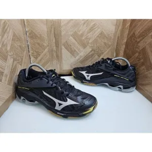 Mizuno Woman's Wave Lighting Running Black Shoes Size 9.5  376