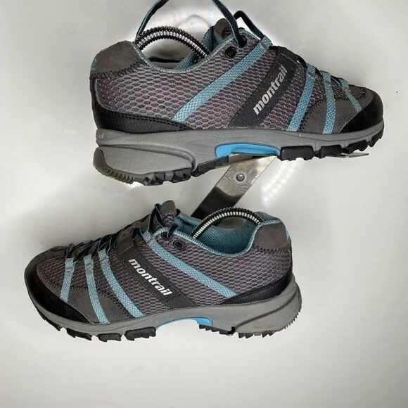 MONTRAIL Womens Blue Gray Outdoor Shoes Size 8,5 Style GL2077-063