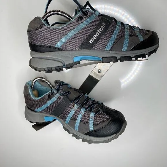 MONTRAIL Womens Blue Gray Outdoor Shoes Size 8,5 Style GL2077-063