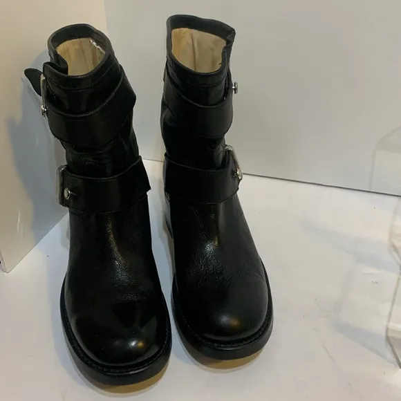 Moto boot leather FREE LANCE EU38.5