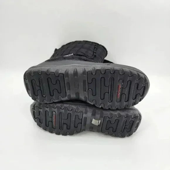 Mountrek Lisa Quilted Insulated Nylon Woman's Snow Boots Black Size 7.5