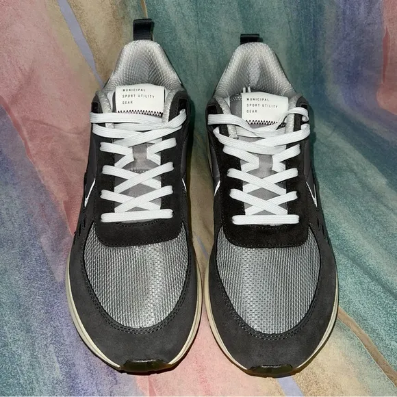 Municipal Origin Sneakers Shoes Mens Size 12 - 12.5 gray gray gum