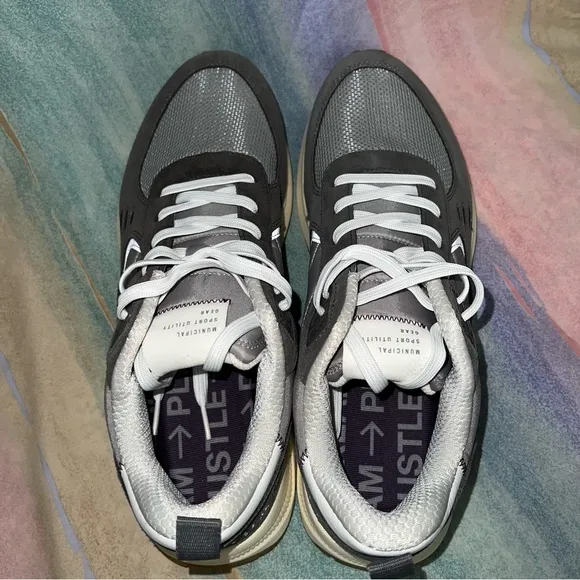 Municipal Origin Sneakers Shoes Mens Size 12 - 12.5 gray gray gum
