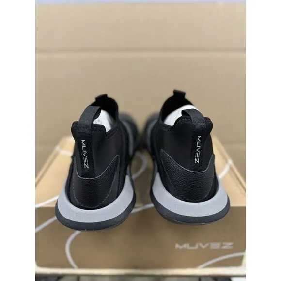 Muvez Traveler Hybrid Sneakers Indoor Outdoor Shoes Black Mens 10 /Womens 11 NIB