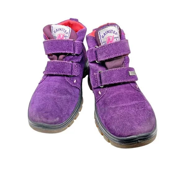 Naturino Rainstep  Purple‎ Suede Waterproof Winter Boots