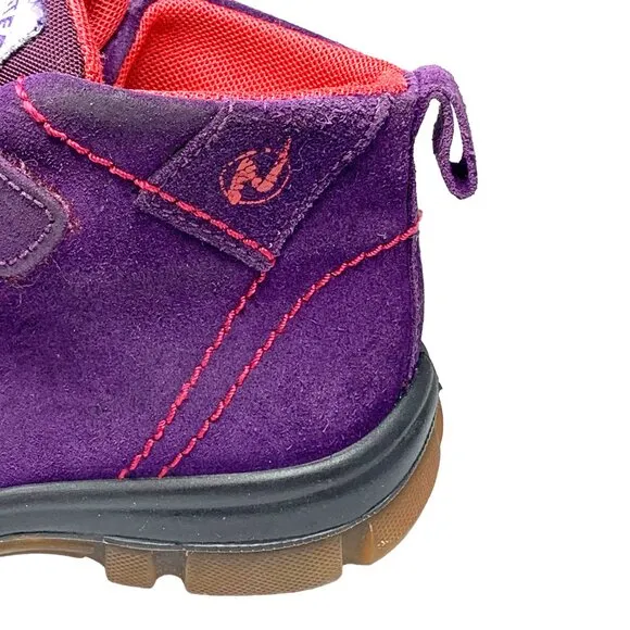 Naturino Rainstep  Purple‎ Suede Waterproof Winter Boots