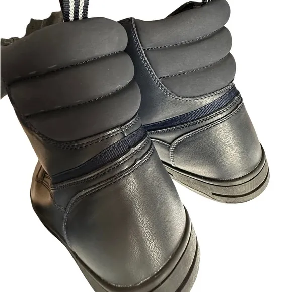 Nautica Men’s Garren Insulated Snow Navy Blue Boots Size 12