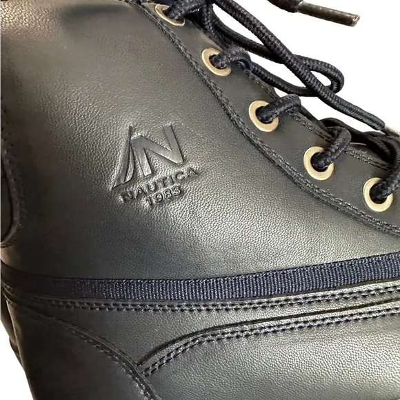 Nautica Men’s Garren Insulated Snow Navy Blue Boots Size 12