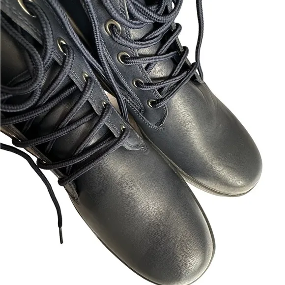 Nautica Men’s Garren Insulated Snow Navy Blue Boots Size 12