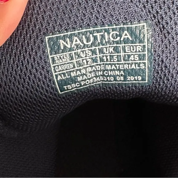 Nautica Men’s Garren Insulated Snow Navy Blue Boots Size 12