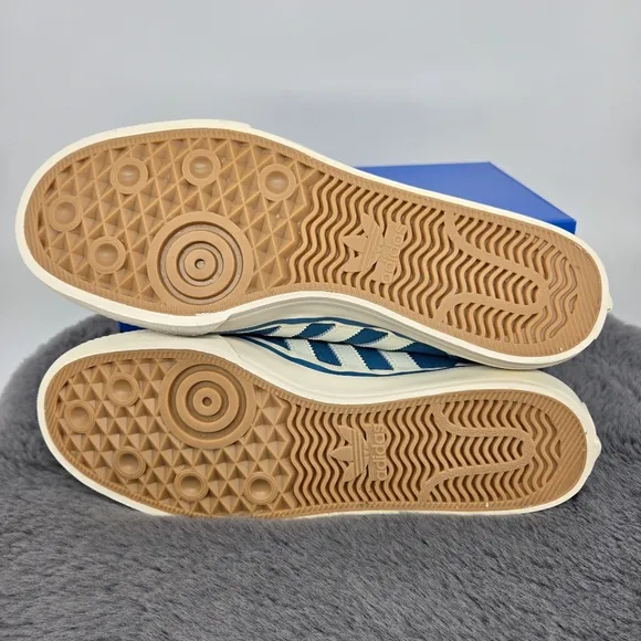 New adidas Lifestyle Nizza RF 74 Active Teal Off White Men's Shoes Size 11