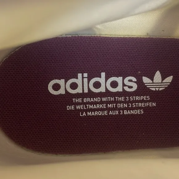NEW adidas Nizza Platform Lace Up Mid Shoes Wonder White Size 10