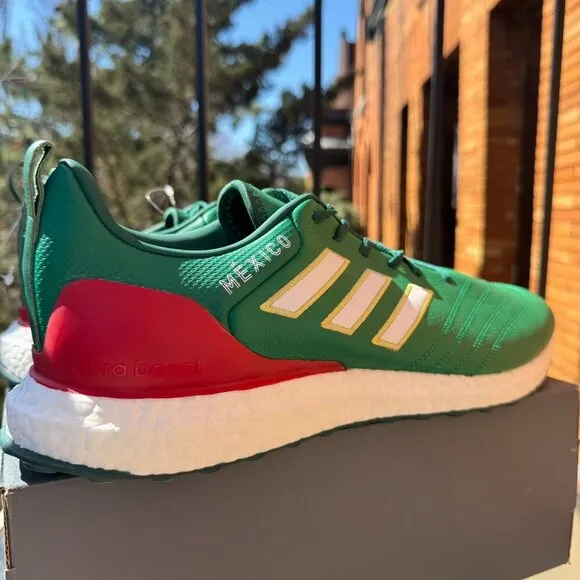 New Adidas Ultra Boost Copa World Cup Mexico Sneakers Shoes GW7272 Green Mens