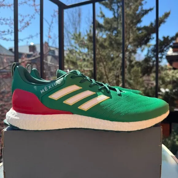 New Adidas Ultra Boost Copa World Cup Mexico Sneakers Shoes GW7272 Green Mens