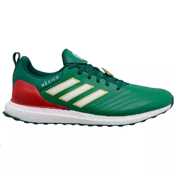 New Adidas Ultra Boost Copa World Cup Mexico Sneakers Shoes GW7272 Green Mens