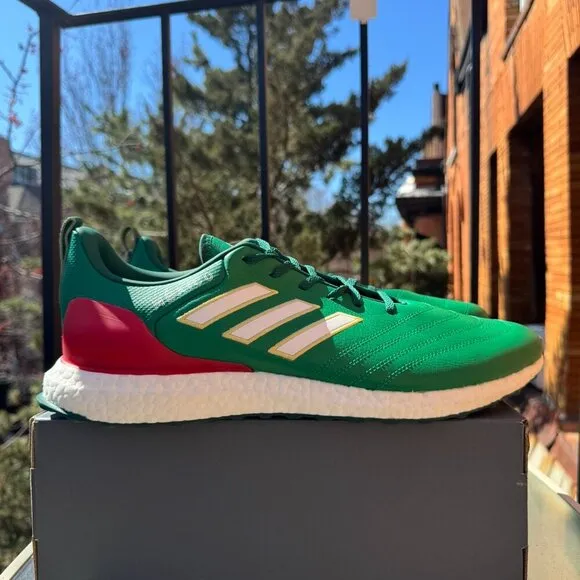 New Adidas Ultra Boost Copa World Cup Mexico Sneakers Shoes GW7272 Green Mens