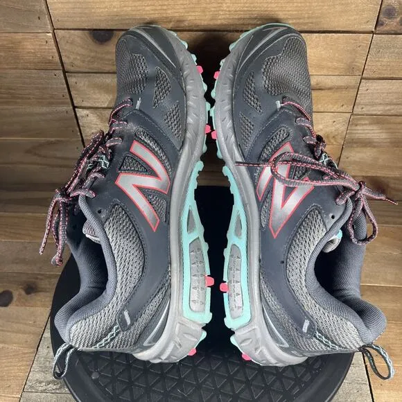 New Balance 412 v3 All Terrain Gray Trail Running Shoes Lace Up Women's Size 11B