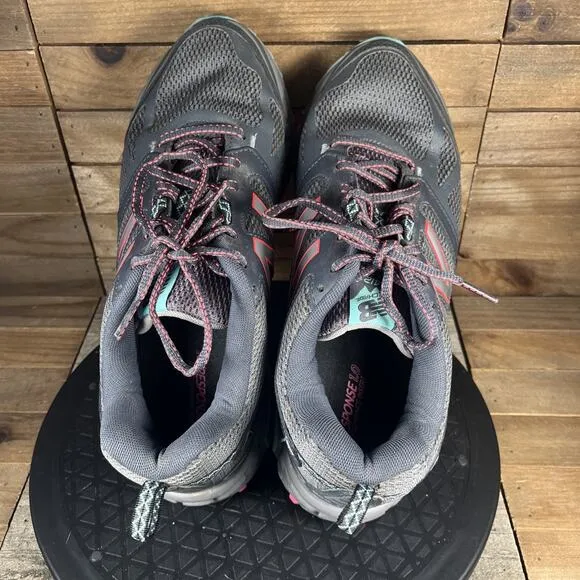New Balance 412 v3 All Terrain Gray Trail Running Shoes Lace Up Women's Size 11B