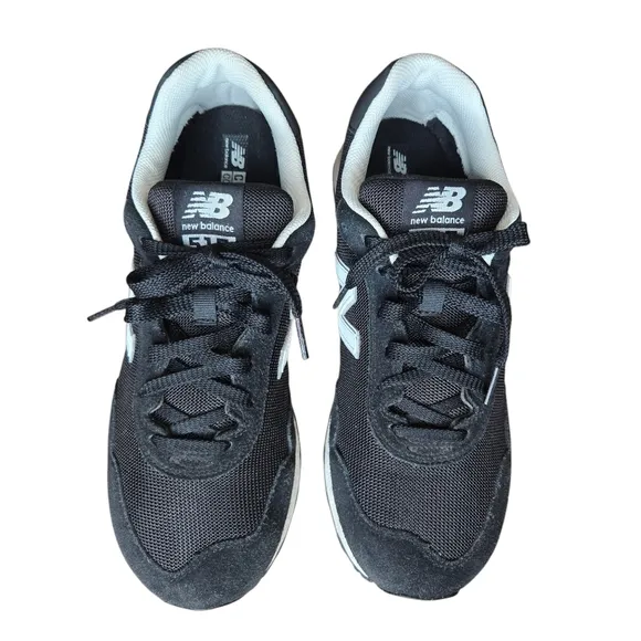 New Balance 515 Cushion Comfort Mens Black Retro Athletic Sneakers Shoes Size 10