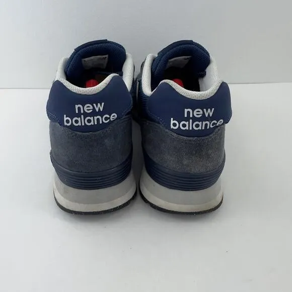 New Balance 515 suede Retro blue running and training shoes