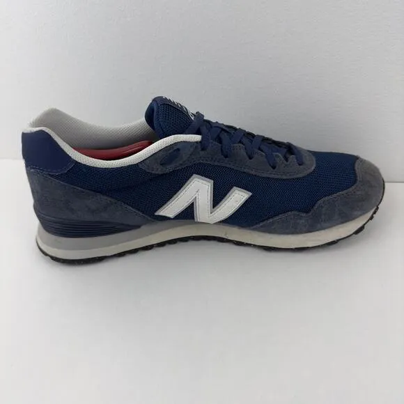 New Balance 515 suede Retro blue running and training shoes