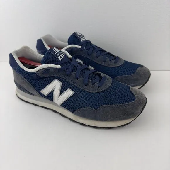 New Balance 515 suede Retro blue running and training shoes