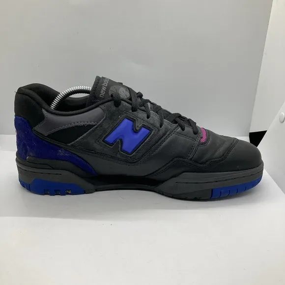 New Balance 550 Miami Nights Mens 10 Black Purple Shoes Sneakers BB550SSB