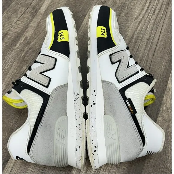 New Balance 574 All Terrain Sneakers Men's Shoes US 9 D Wide White Volt U574TE2