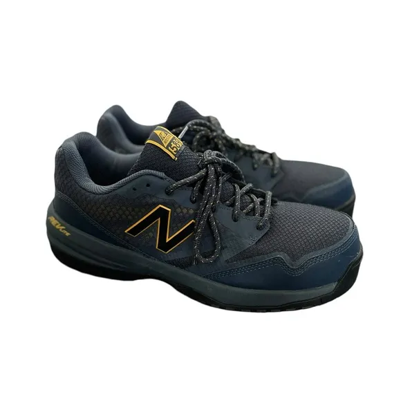 NEW BALANCE 589 Industrial Men’s Gray Steel Toe Sneakers Shoes