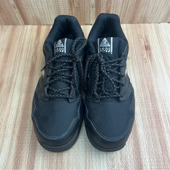 New Balance 589V1 Composite Toe Black Mens Industrial Work Shoes Size 9 D