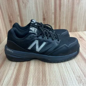 New Balance 589V1 Composite Toe Black Mens Industrial Work Shoes Size 9 D