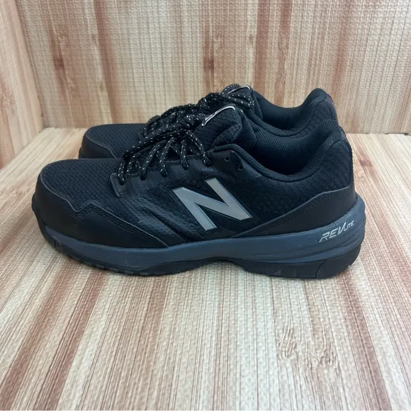 New Balance 589V1 Composite Toe Black Mens Industrial Work Shoes Size 9 D