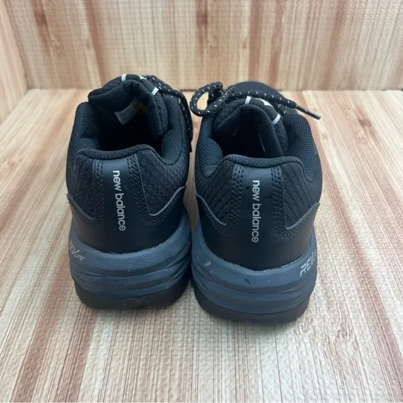 New Balance 589V1 Composite Toe Black Mens Industrial Work Shoes Size 9 D