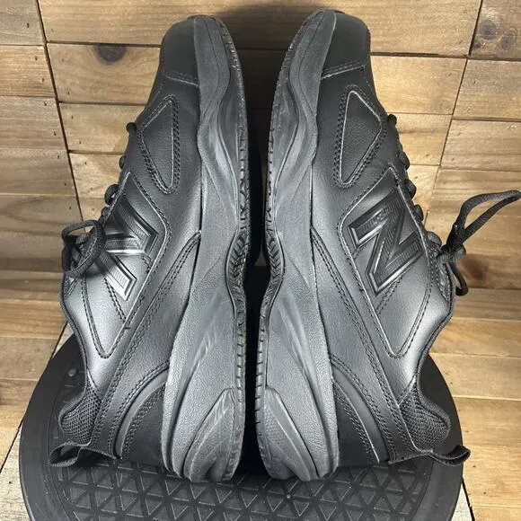 New Balance 626 Industrial Mens Size 9D Black Slip Resistant Lace Up Work Shoes