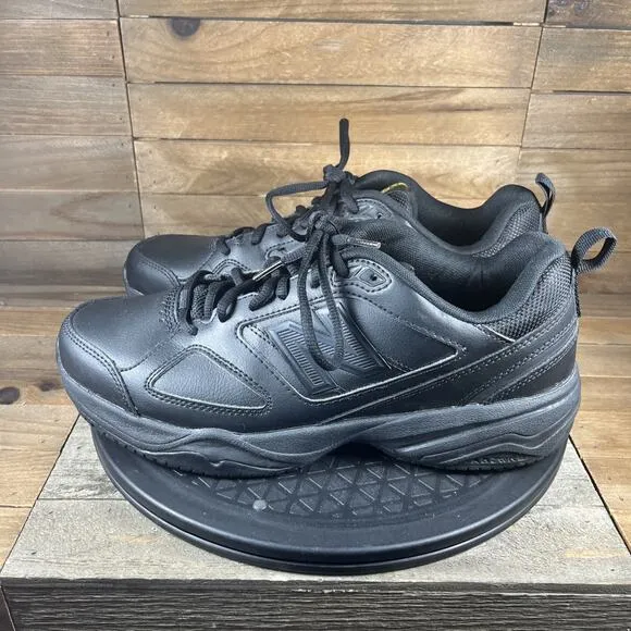 New Balance 626 Industrial Mens Size 9D Black Slip Resistant Lace Up Work Shoes