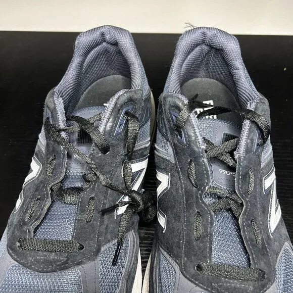 New Balance 990v5 Shoes Mens Size 16 2A Navy Blue Made In USA Sneakers M990NV5