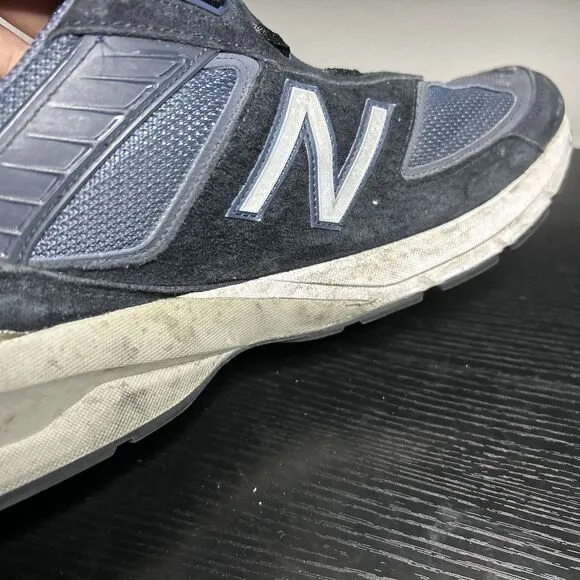 New Balance 990v5 Shoes Mens Size 16 2A Navy Blue Made In USA Sneakers M990NV5