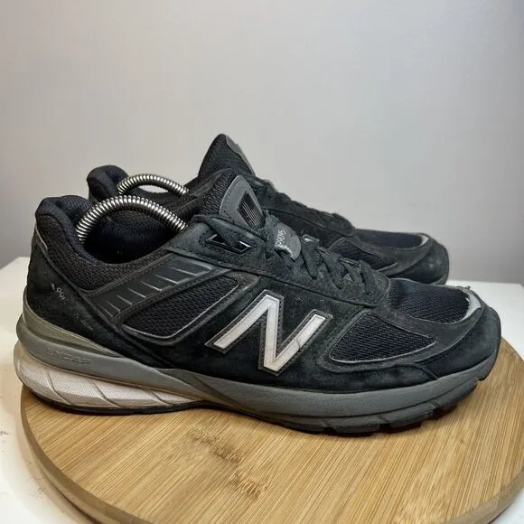 New Balance 990v5 Womens Size 11 Shoes Black Running Training Sneakers USA