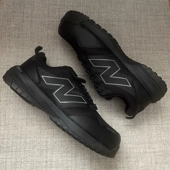 NEW BALANCE Composite Toe Quikshift Industrial Shoe Black Size 16 XX-Wide NEW